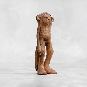 Blamo Wooden Monkey Designer sculpture
