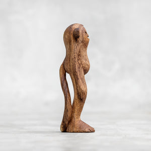 Blamo Wooden Monkey Designer Art Toy
