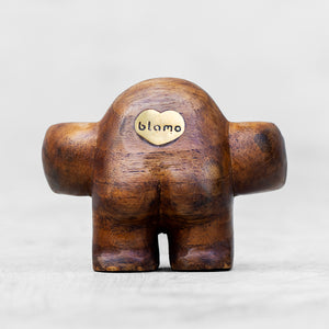 Blamo Hand Carved Wood Figurine