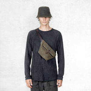 Green Cross Body Bag and Bucket Hat