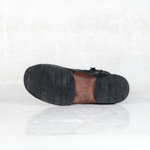 Recycled Tire Sole Black Boot