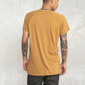 Men's Mustard Yellow Short Sleeve Shirt