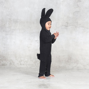 Baby Black Bunny Suit