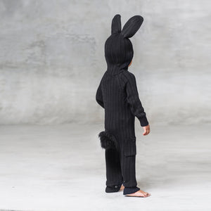 Baby Black Rabbit Suit