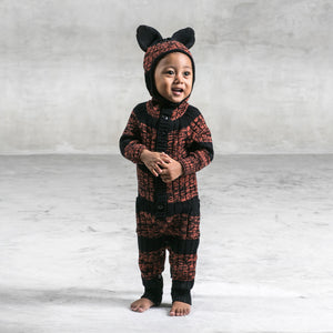 baby hooded tiger suit onesie