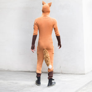 Fox Adult Playsuit with Tail