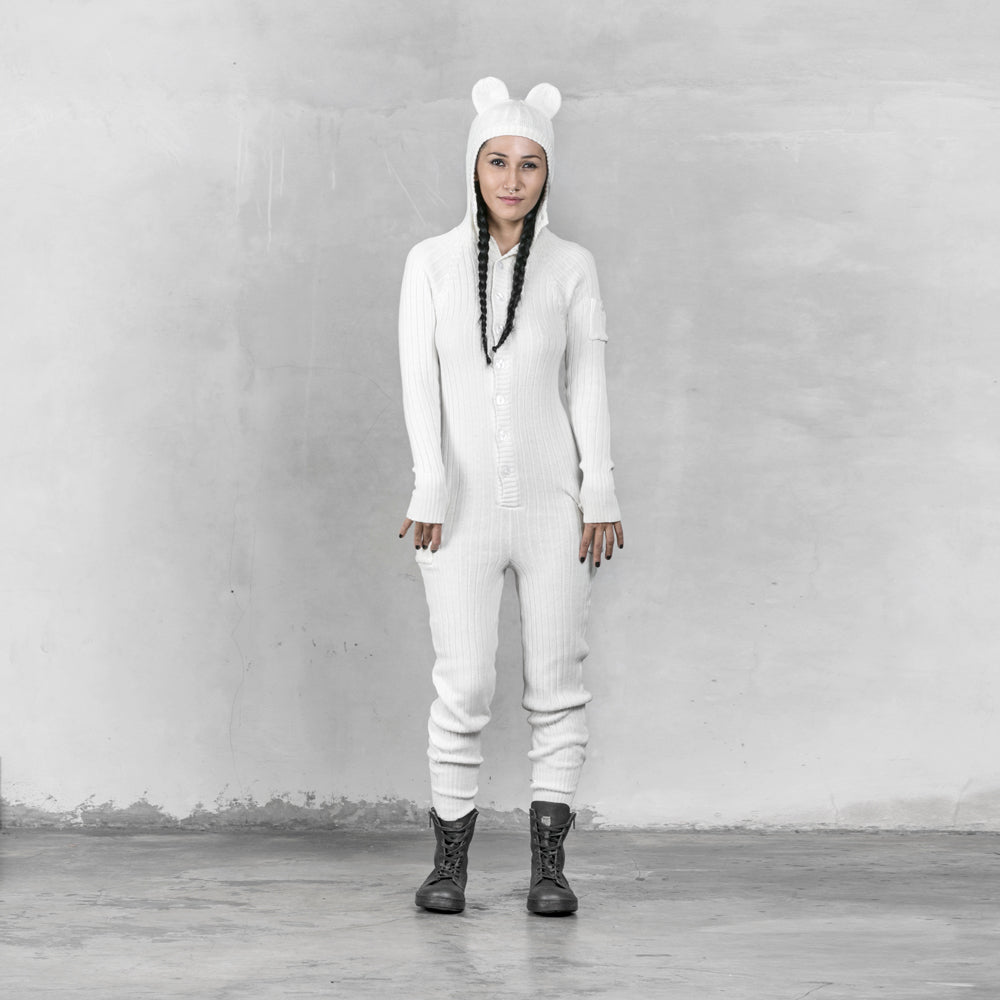 Adult Polar Bear Onesie Costume