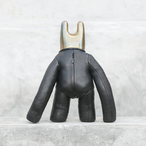 Brass and Leather Blamo Collectible Art Toy