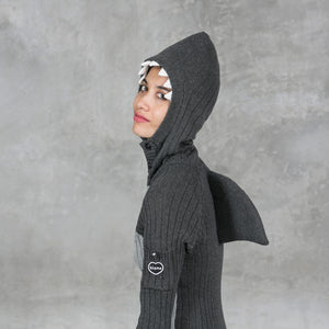 Blamo Hooded Adult Shark Playsuit