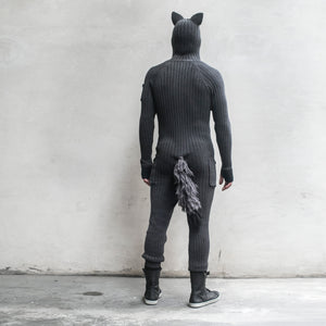 Men's Adult Wolf Onesie Costume