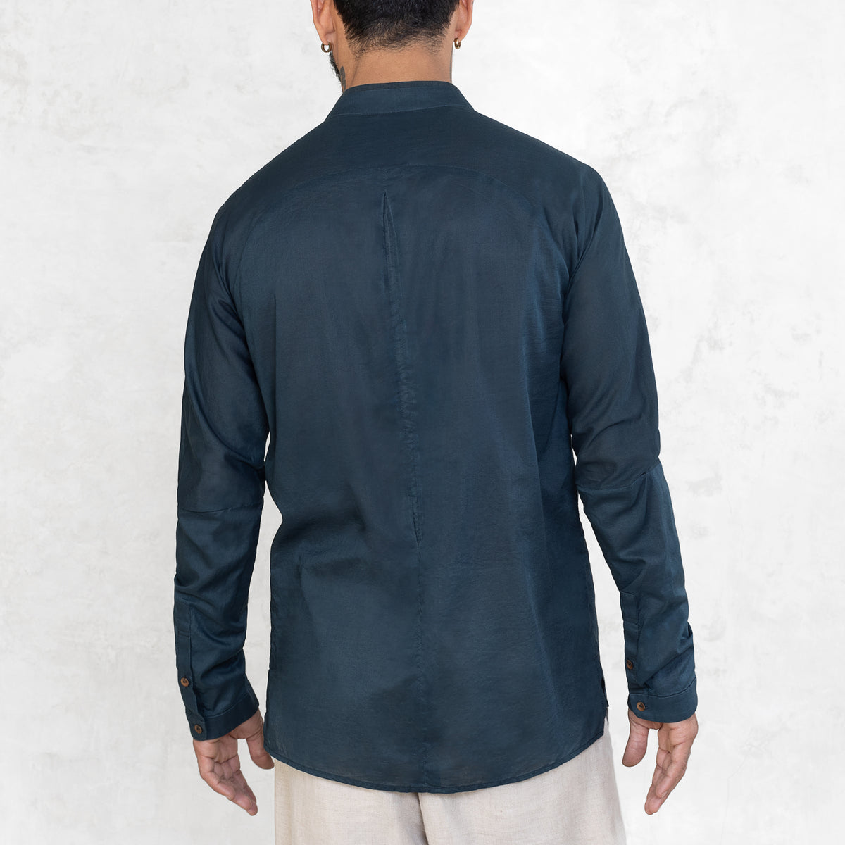 Azure Button-Up Shirt