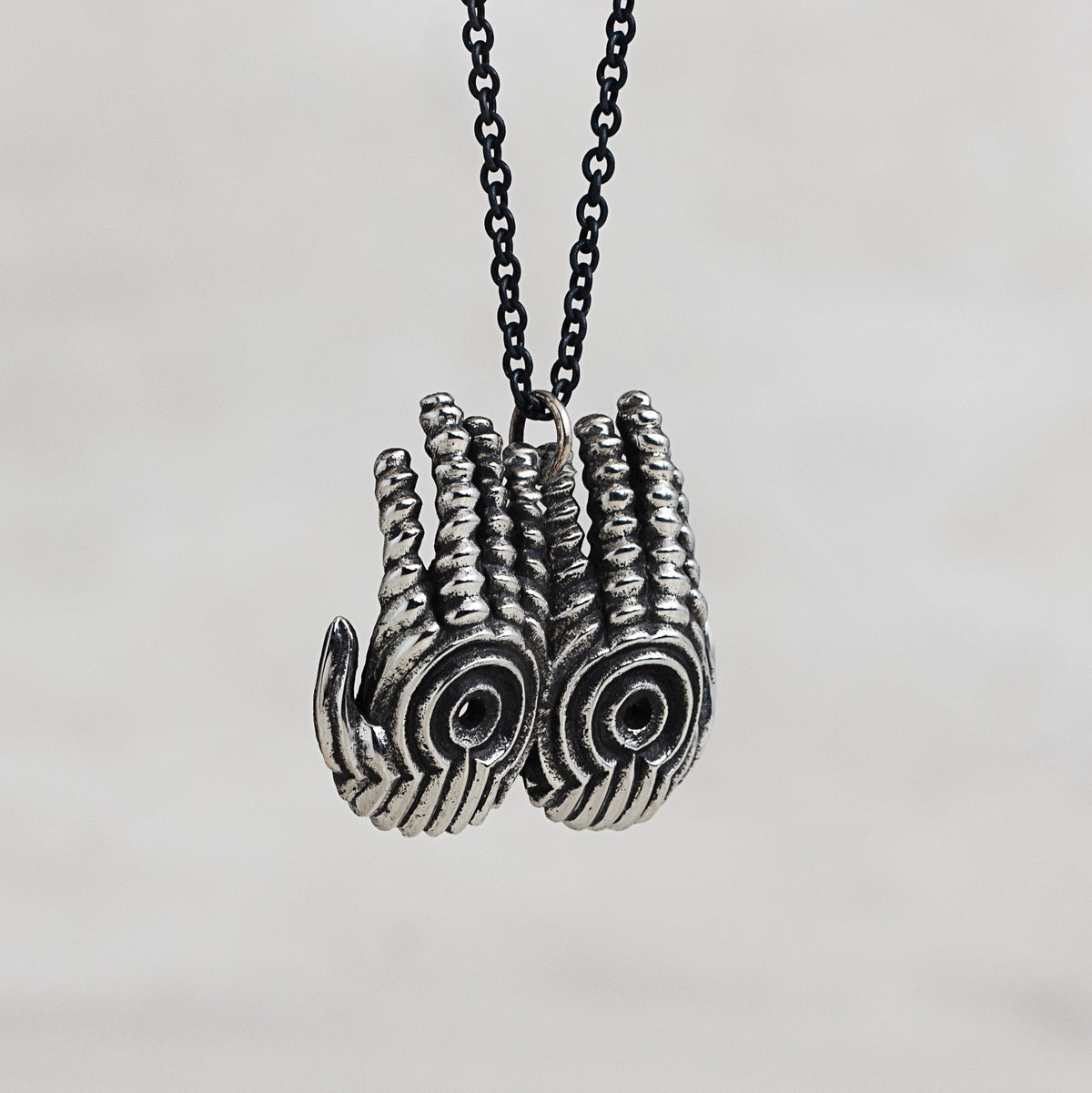 Limited Edition EYE White Brass Necklace