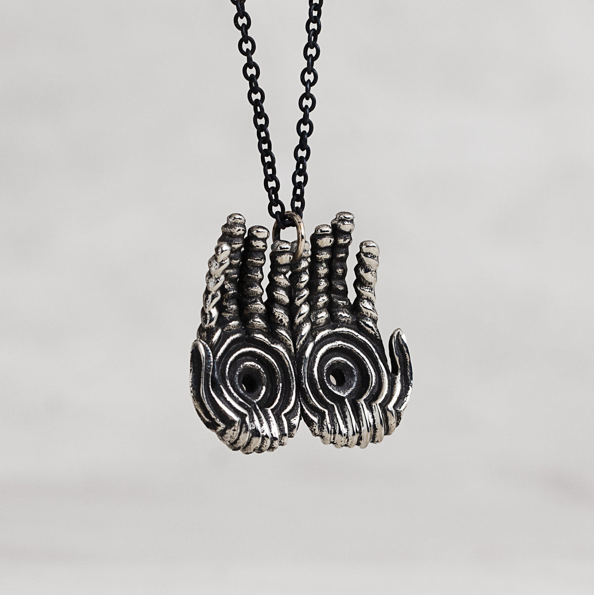 Limited Edition EYE White Brass Necklace