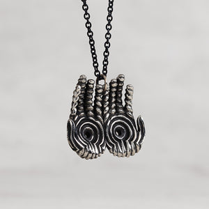 Limited Edition EYE White Brass Necklace
