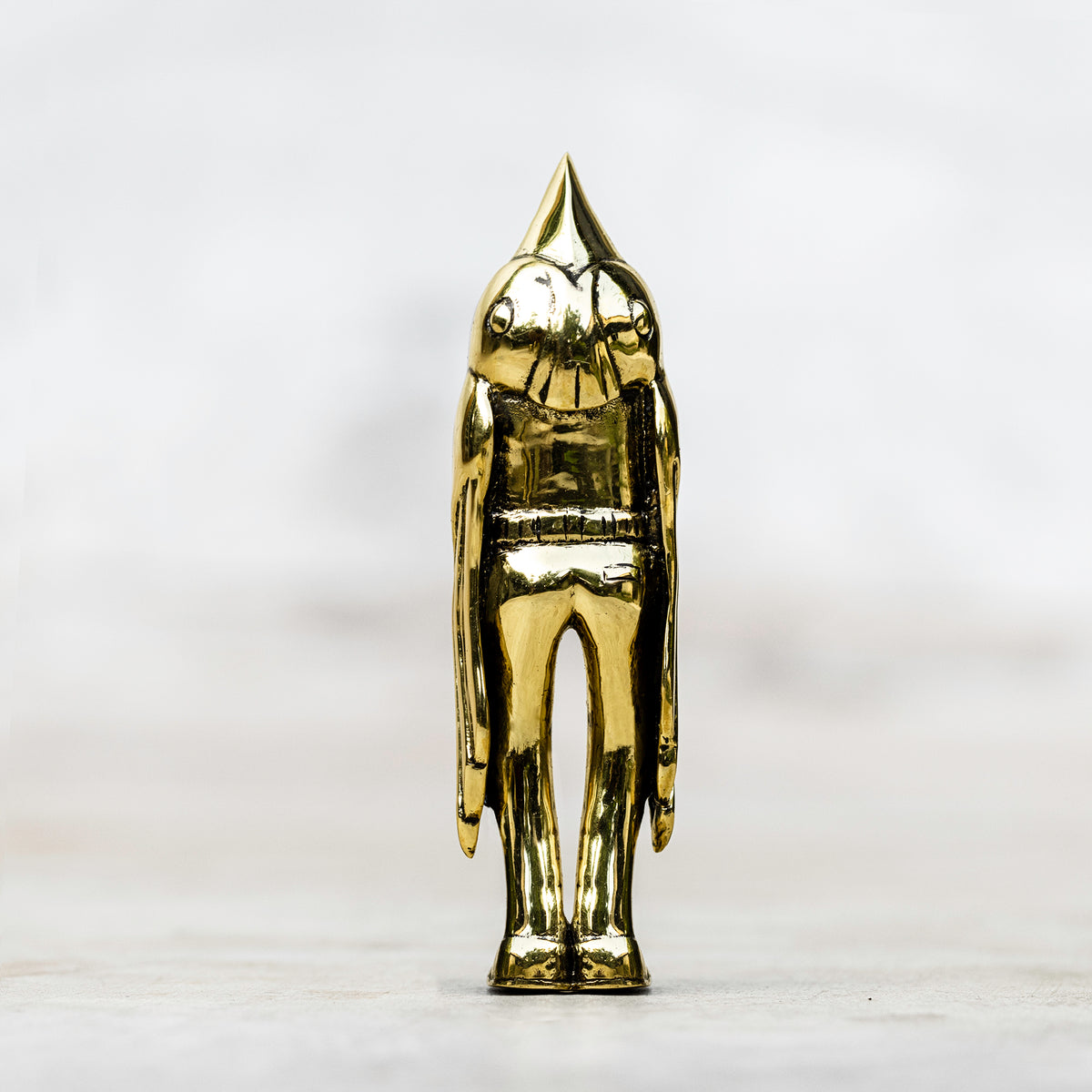 Blamo Birdman Art Figurine from Brass