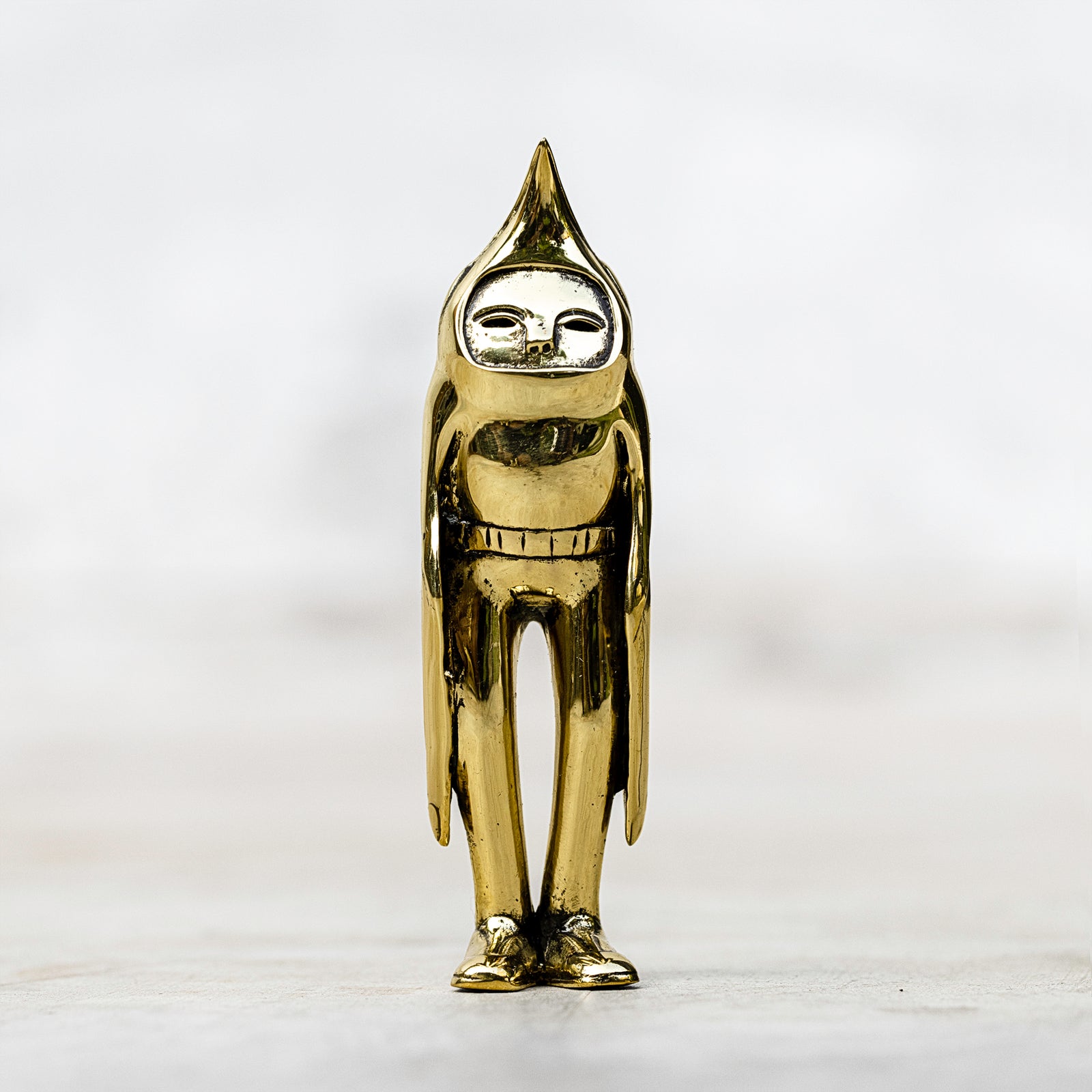 Brass Blamo Birdman Art Figurine