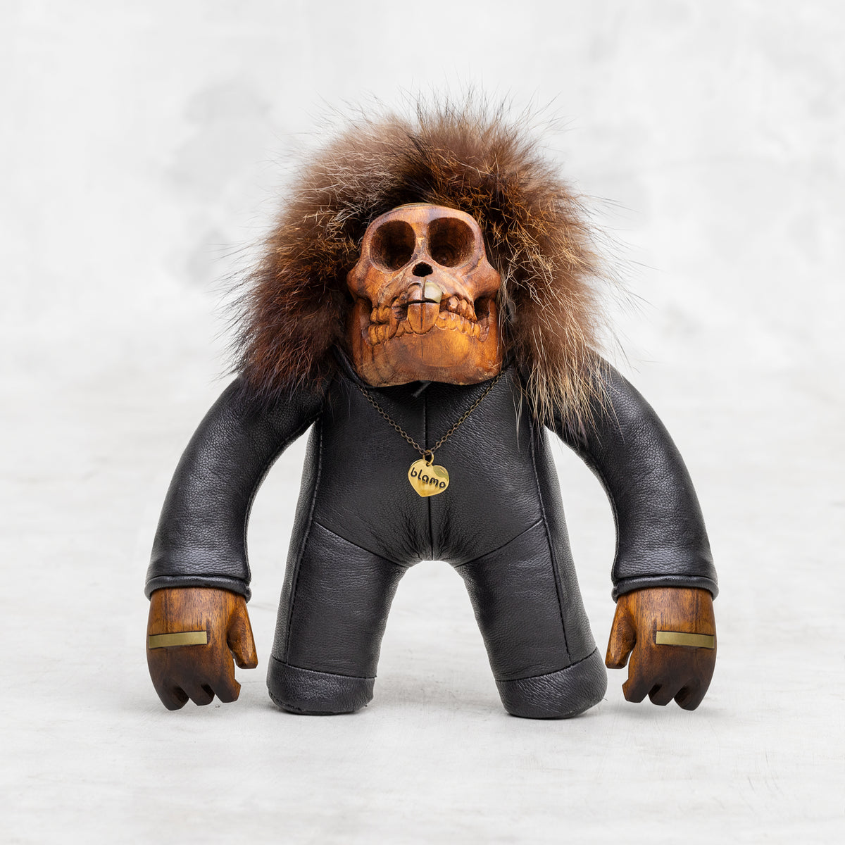 Leather Ape Designer Art Toys by BLAMO