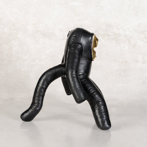 Spacebaby Blamo Leather and Brass Art Toys