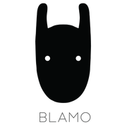 logo of Blamo Store {clothing/art/onesies}