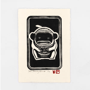 Mr. Monkeythumbs - Block Print