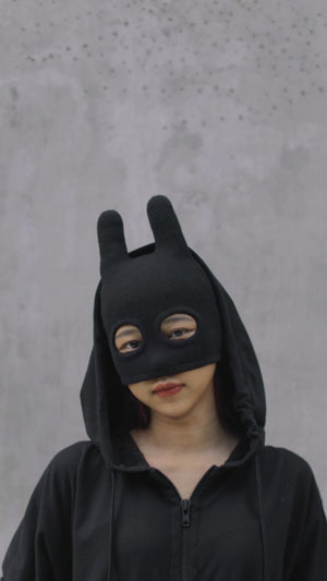 Half Socky Mask - Black