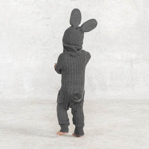 Baby Bunny Suit Gray