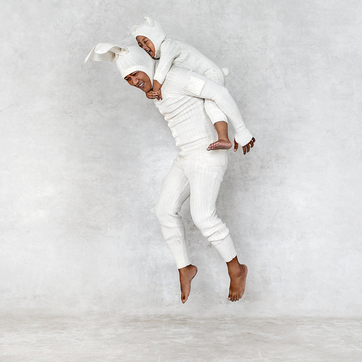 White Bunny Rabbit Suit Onesies for the Family