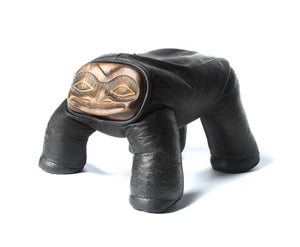 Black Leather Shape Shifter Art Figurine