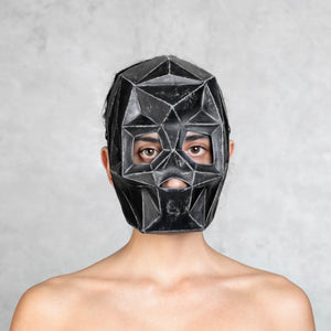 Black Leather Skull Mask