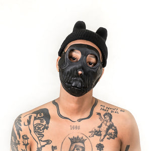 Blamo Black Leather Mask