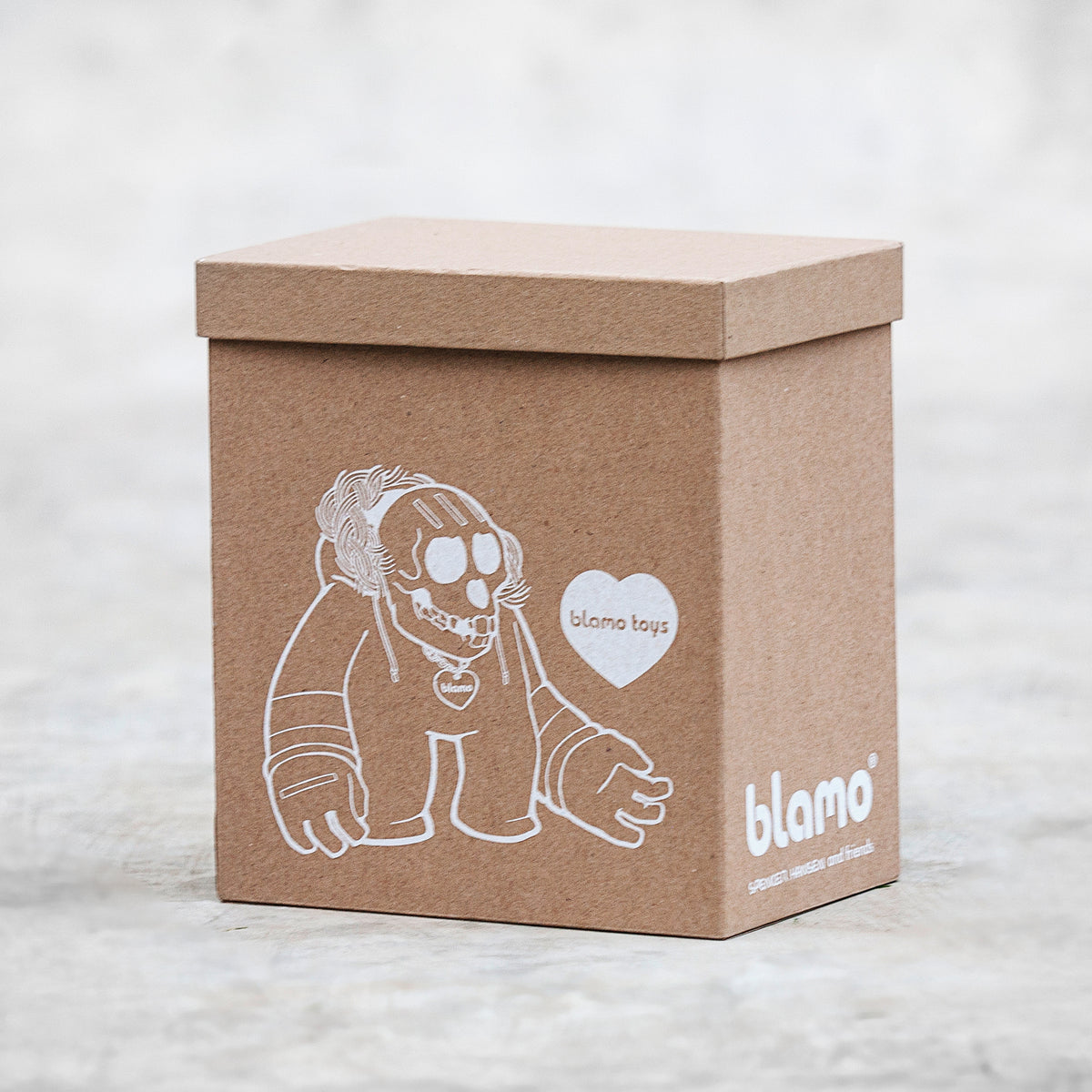 Hand Made Custom Collectible Blamo Art Toy