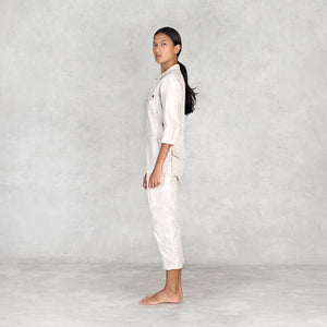 Women's White All In One Jumpsuit for Adults