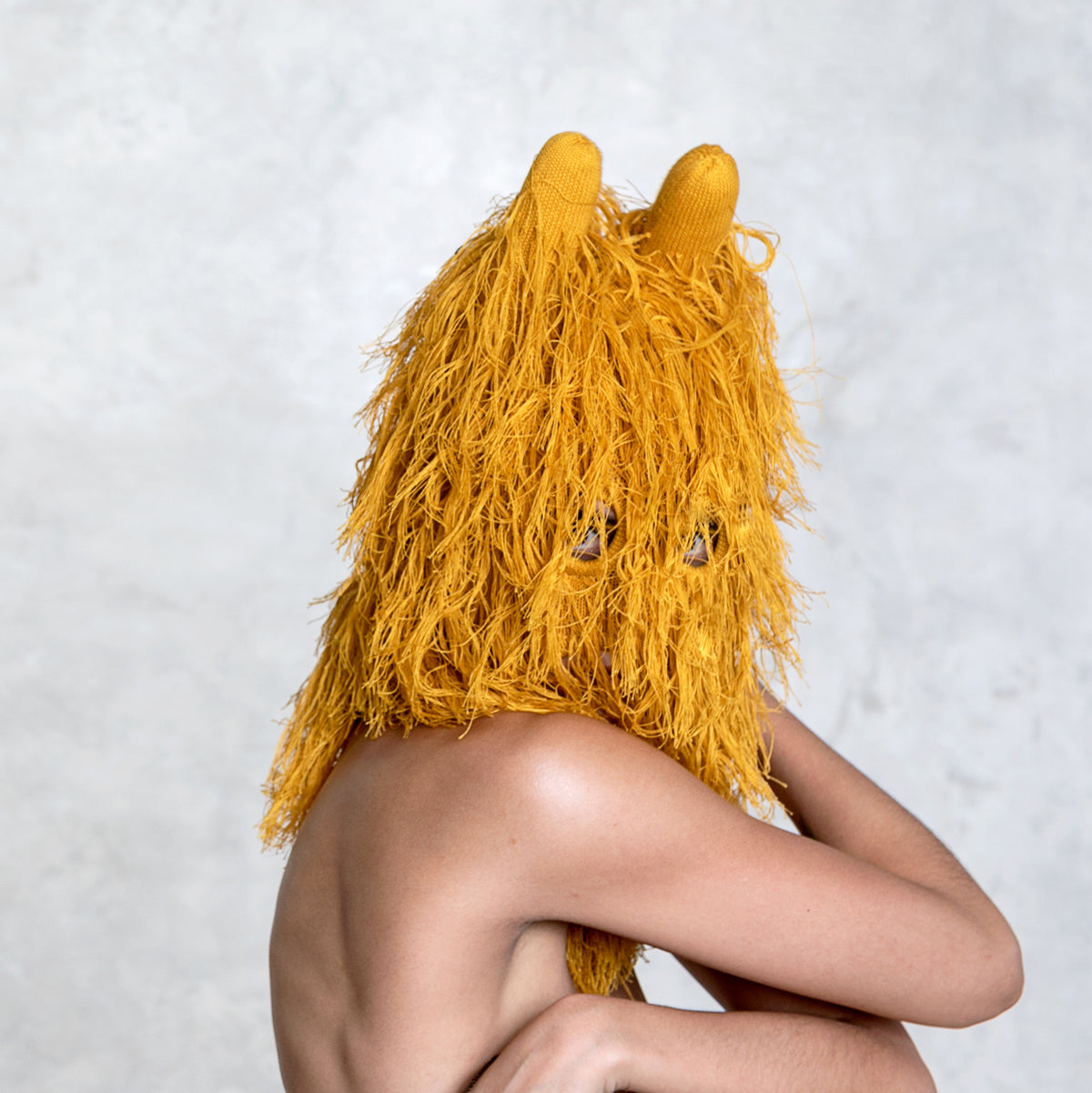 Adult Furry Creature Art Mask