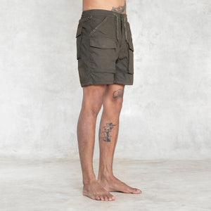 olive cargo shorts