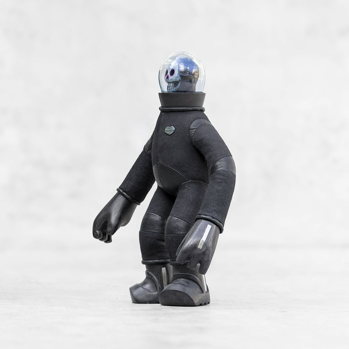 Spaceman Skull Collectible Art Toy