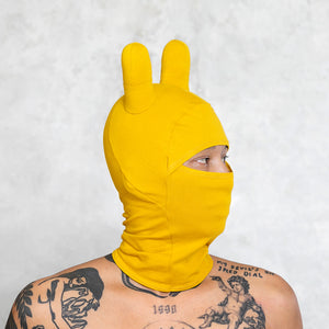 Blamo Yellow Bunny Mask with Ears