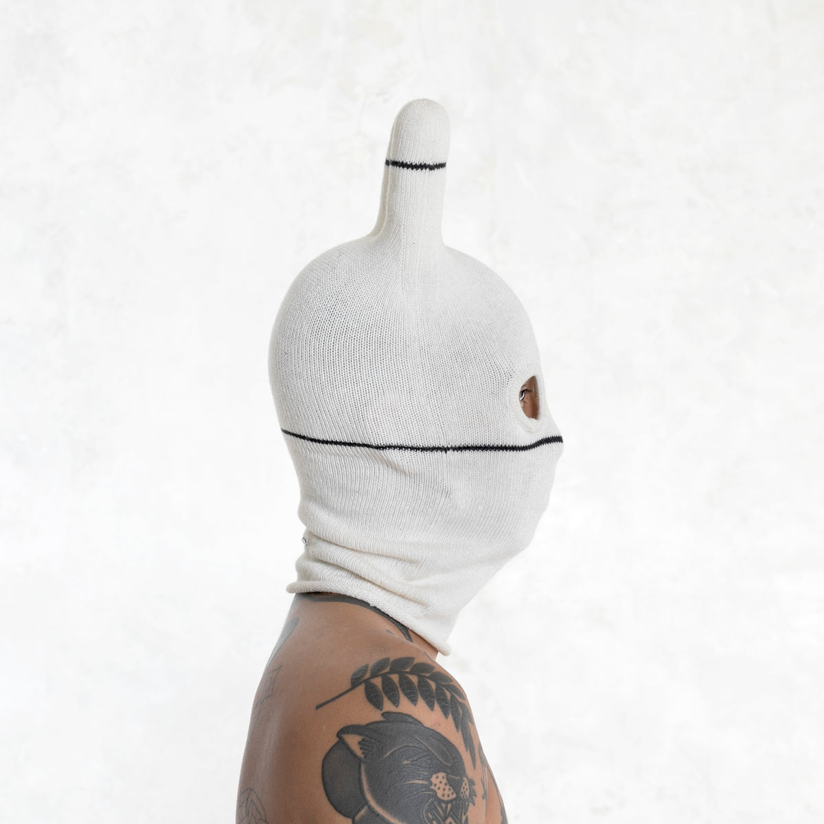 Blamo Adult White Bunny Mask
