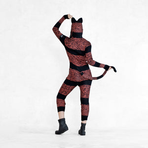 Adult Tiger Onesie with Tail