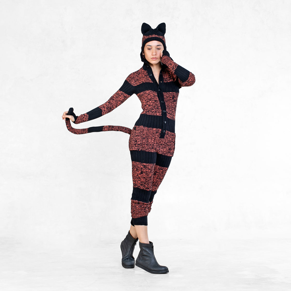 Blamo Adult Tiger Onesie Costume