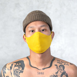 Unisex Yellow Face Mask