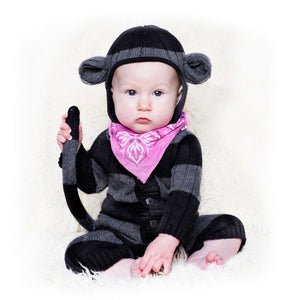 Baby Monkey Suit Costume with Tail