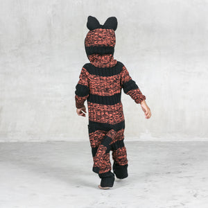 baby tiger onesie with tail
