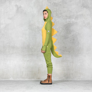 Dinosaur All In One Jumpsuit for Adults