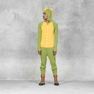 Hooded Dinosaur Jumpsuit for Adults