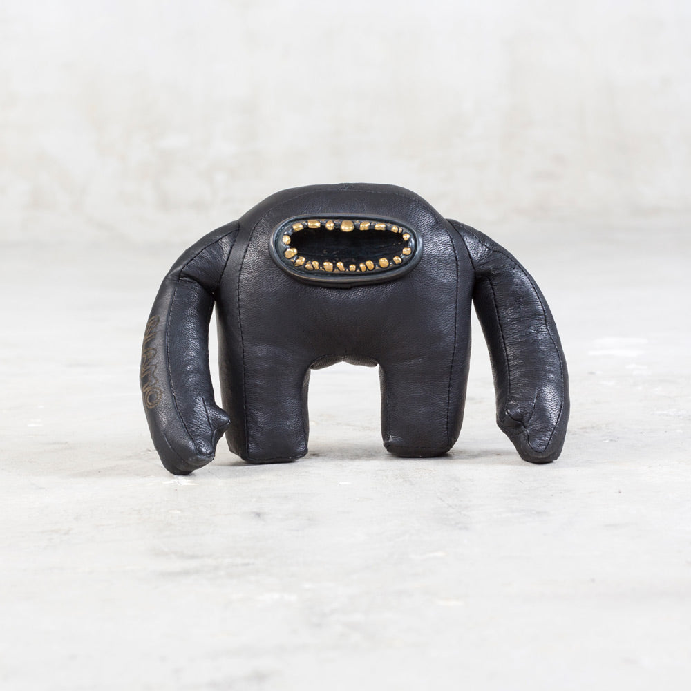 Brass and Leather Teeth Art Toys