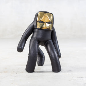 Blamo Leather and Brass Art Toys