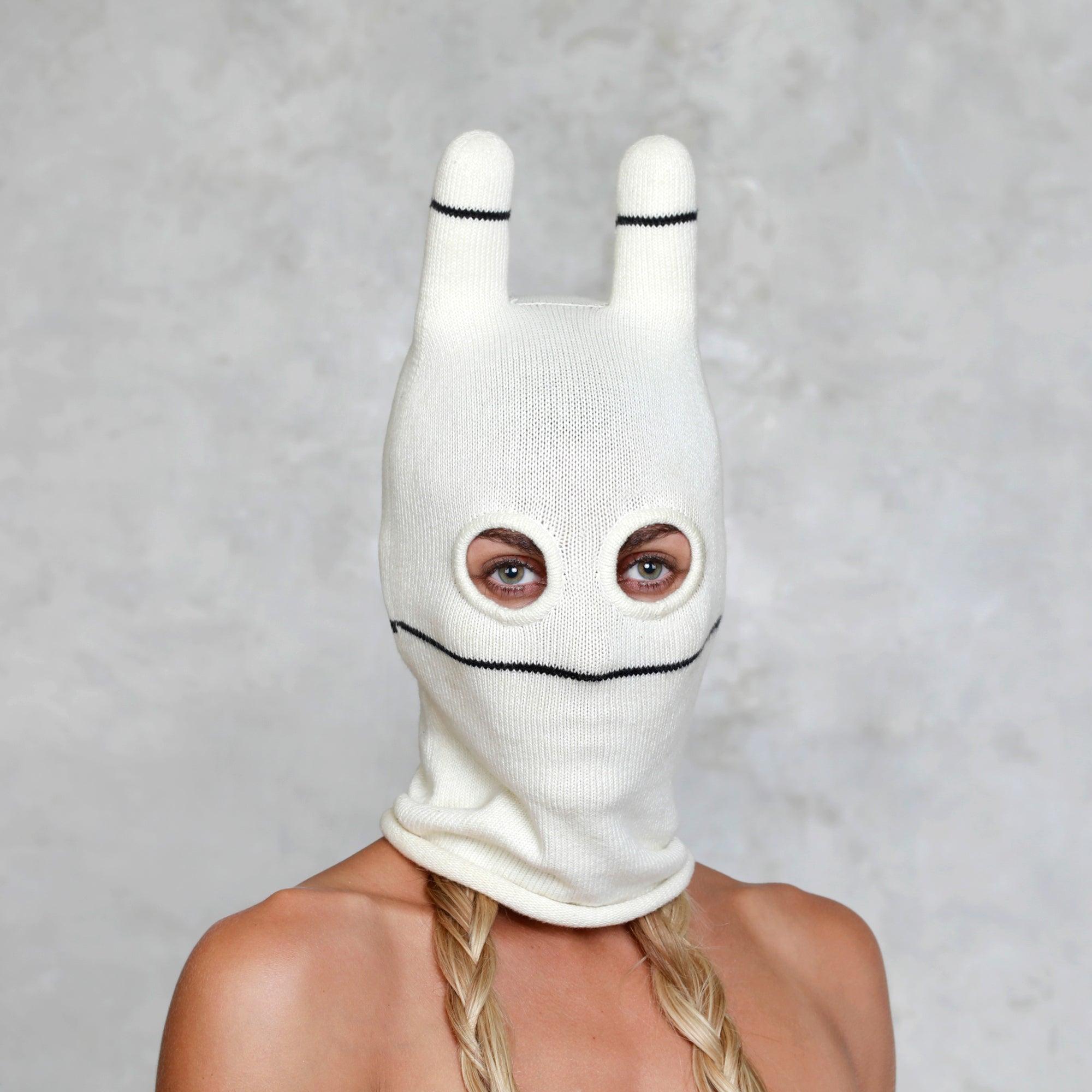 Socky Balaclava - White - blamo.store
